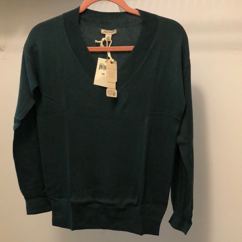 Lucky Brand Jeans sweater - hunter green size XS